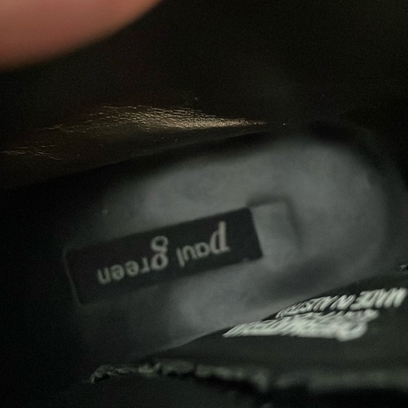 Paul Green Delgado Suede Leather Women's Ankle Boots Dark Gray Size 4.5 - Picture 5 of 8